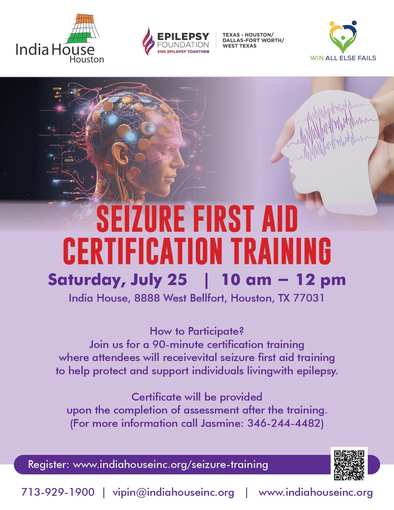 Seizure First Aid Certification Training